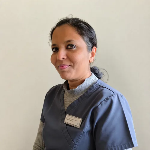 Sandra Souparnika Surendranath, trainee dental nurse at Allen House Dental Ipswich
